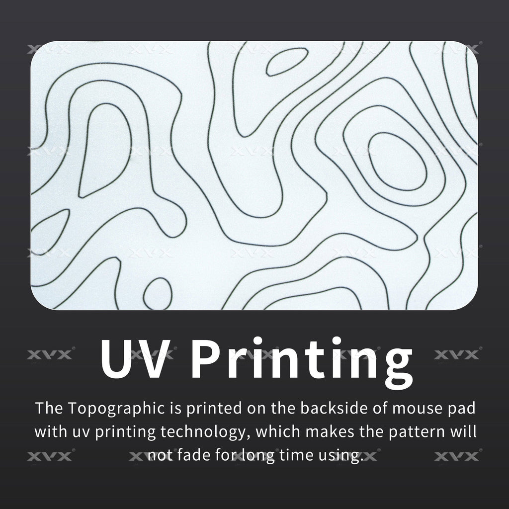 XVX Microcrystalline Mouse Pad Tempered Glass Photovoltaic New Upgrade FPS Electronic Sports Game Office