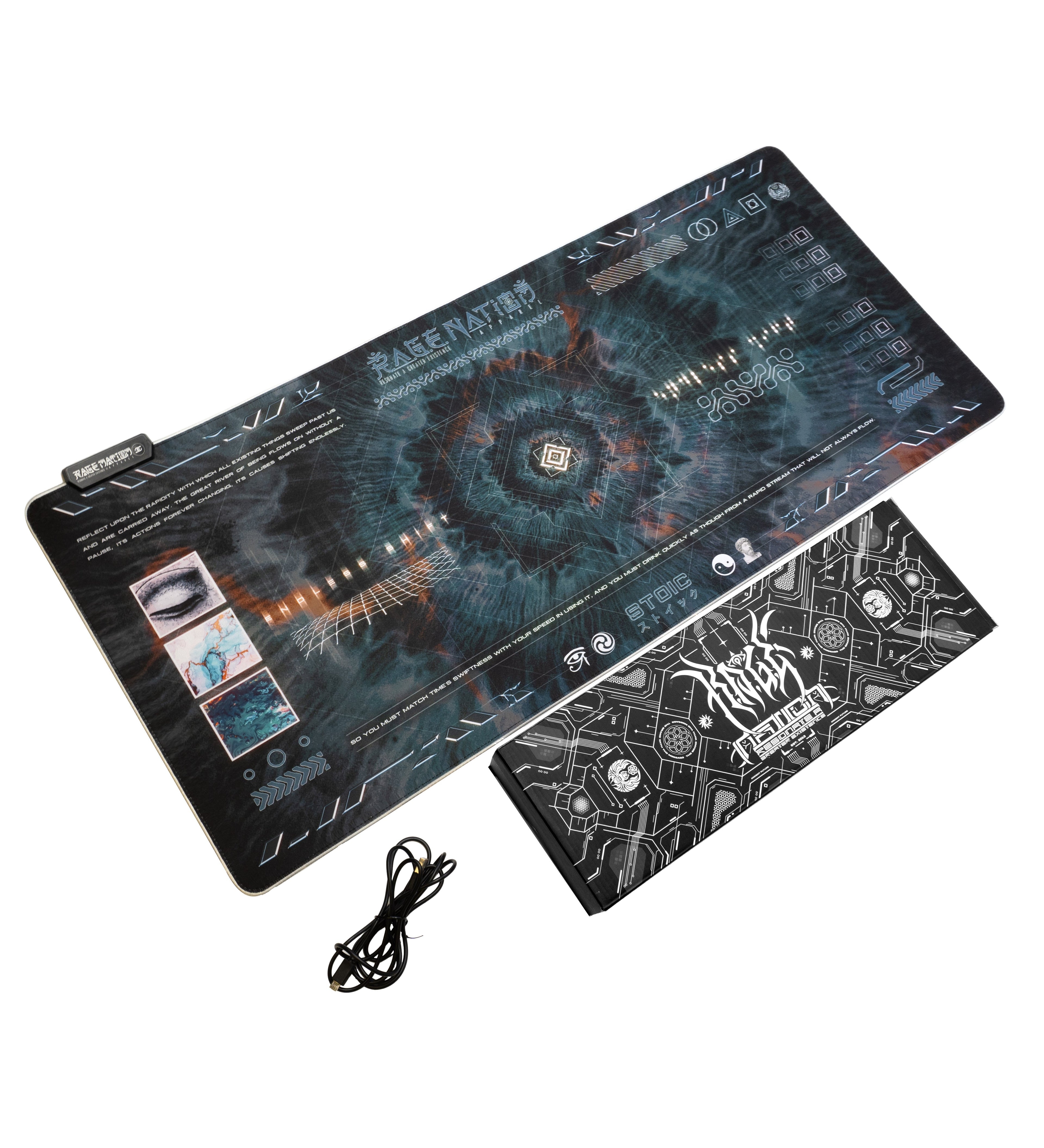 ENDLESS SHIFT ✦ XXL RGB Gaming Mouse Pad